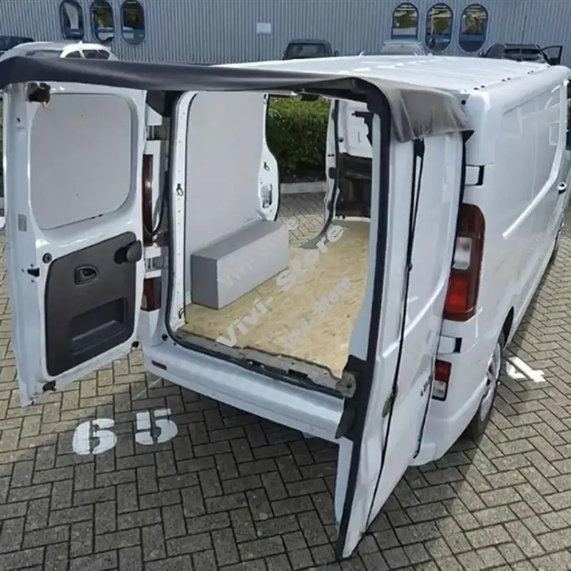 Car RV Rear Barn Door Awning Cover Waterproof Sunshade Heat Shield Sunshade Cover