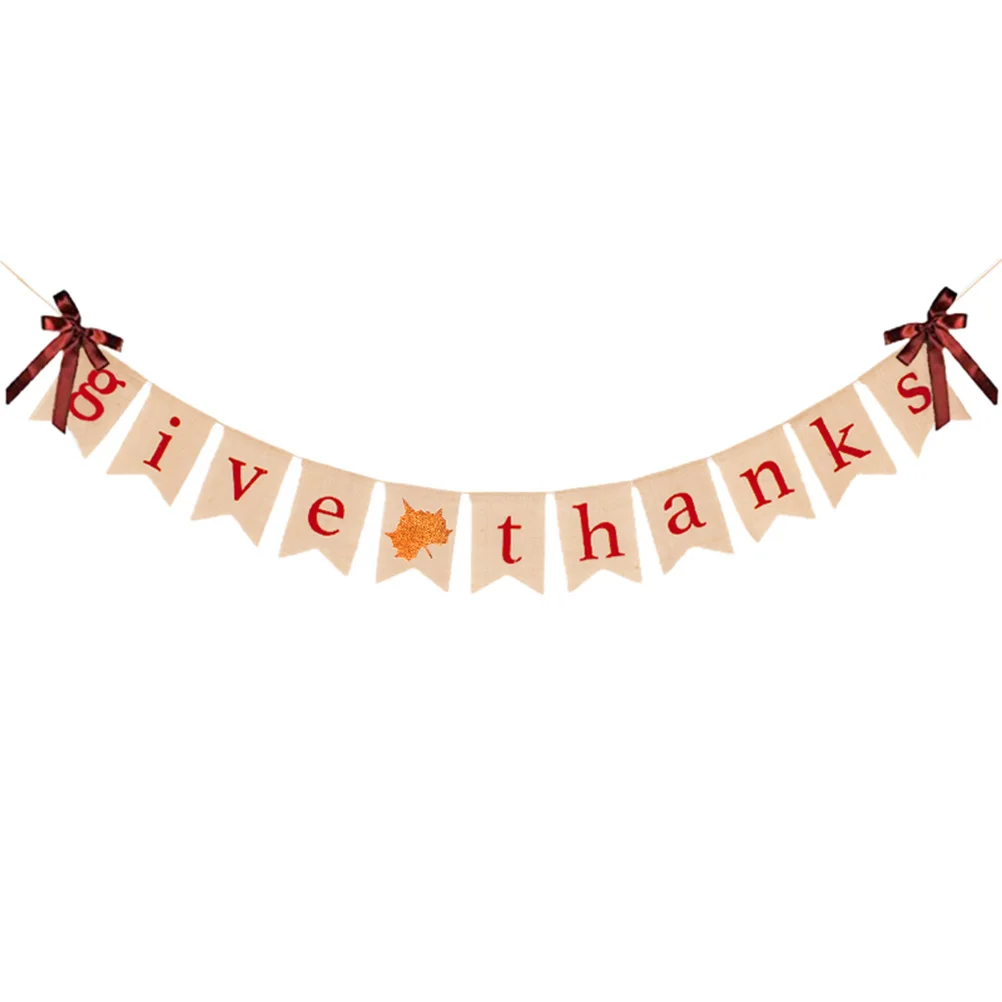 

Fireplace Fall Home Decor Thanksgiving Day Decoration Linen Out Door Hanging Pendant