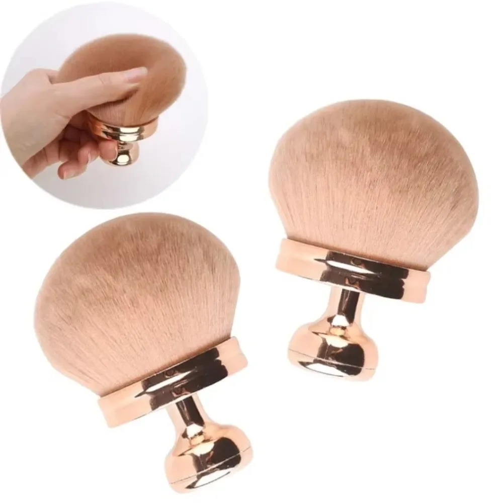 Pennello per trucco corpo extra large Capelli sintetici morbidi Applicatore professionale per schiena autoabbronzante Pennello per fard in polvere a testa larga da 74 mm