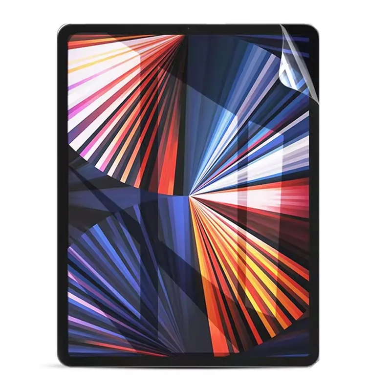 PET Screen Film Anti Scratch Clear Guard For iPad Pro 12.9 2022 2021 2020 2018 2017 2015 Tablet Drawing Office Screen Accessory