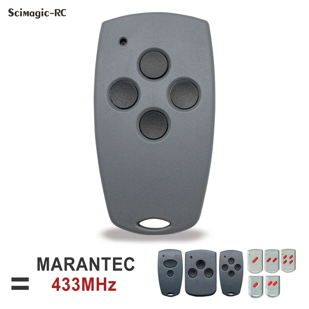 Marantec 433.92MHz Garage Door Remote Control Compatible With Digital 302 / 304 / 313 / 323 / 321 / 211 / 212 / 222 /221 224 433