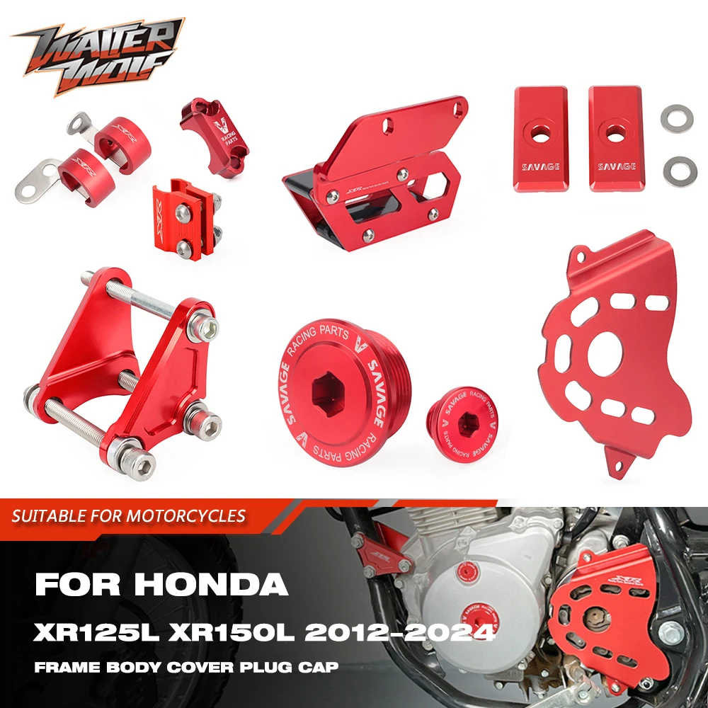 Motocross Enduro Supermoto rama nadwozia zestaw zapletny dla Honda XR125L XR150L XR 125/150 nadwozie osłona ochronna