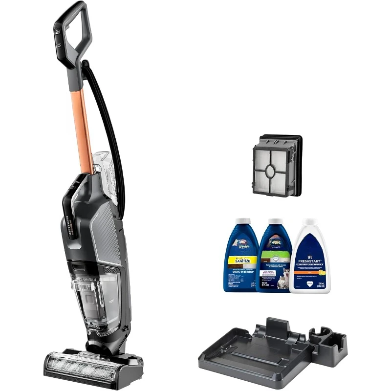 

Wet Dry Vac, Multi-Purpose Vacuum, Wash, and Steam, Sanitize Formula Included, Electric Sweeper