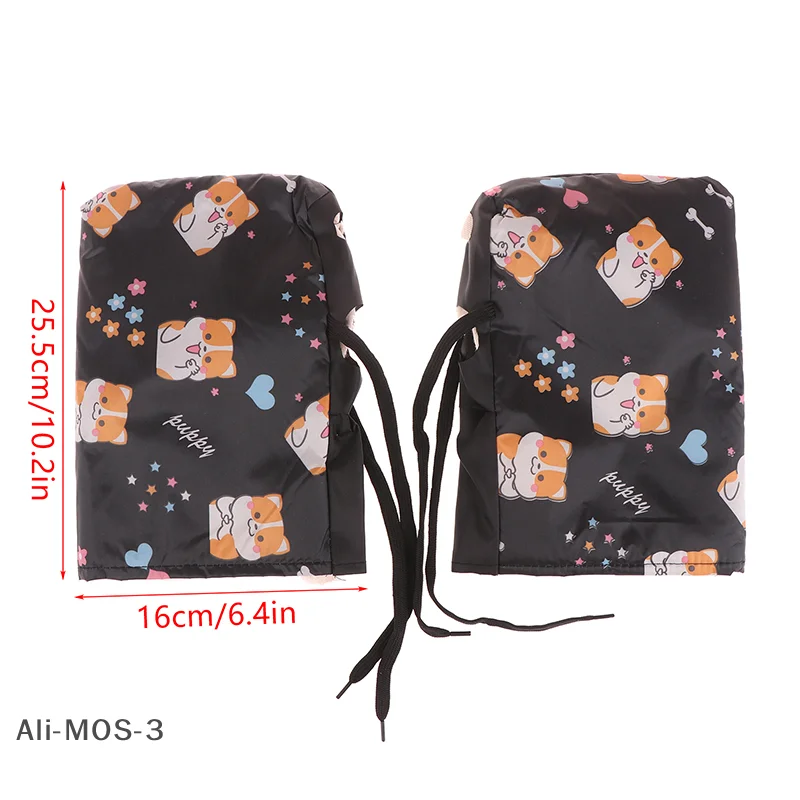 

1 Pair Motorcycle Handlebar Muffs Winter Cycling Gloves Waterproof Handle Bar Mitts Snowmobile E-Bike Motorbike Thermal Gloves