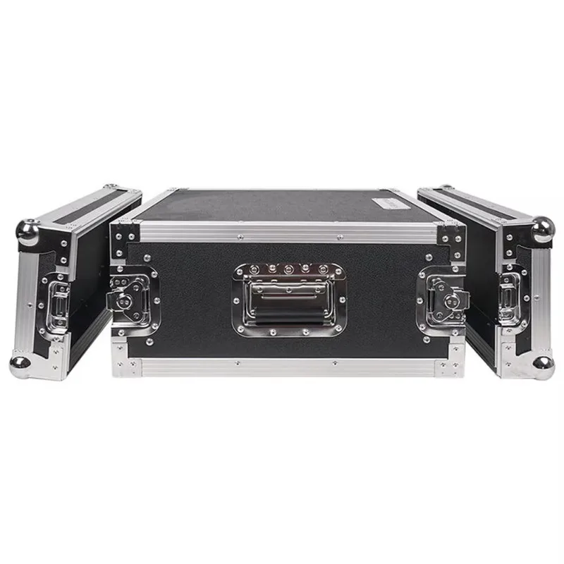 3U Amplifier Box Single-layer Standard Aviation Cabinet 6U Audio Equipment Aluminum Alloy without Wheel for Rack