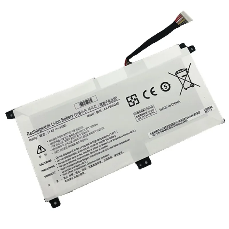 AA-PBUN3AB Laptop Battery For SAMSUNG NP530E5M NP740U5L 500R5M 8500GM 300E4M PBUN3AB 11.4V 43Wh