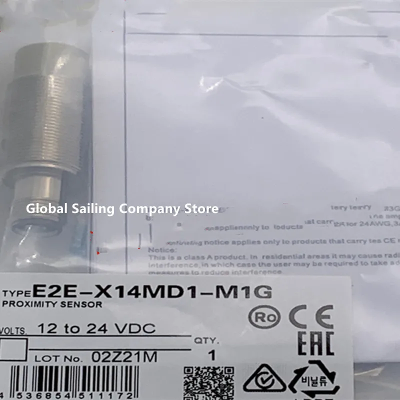 

2PCS New proximity switch E2E2-X2Y1-M1 E2E2-X2C2-M1 E2E-X1R5E2-M3-Z E2E-X1R5F2-M3-Z