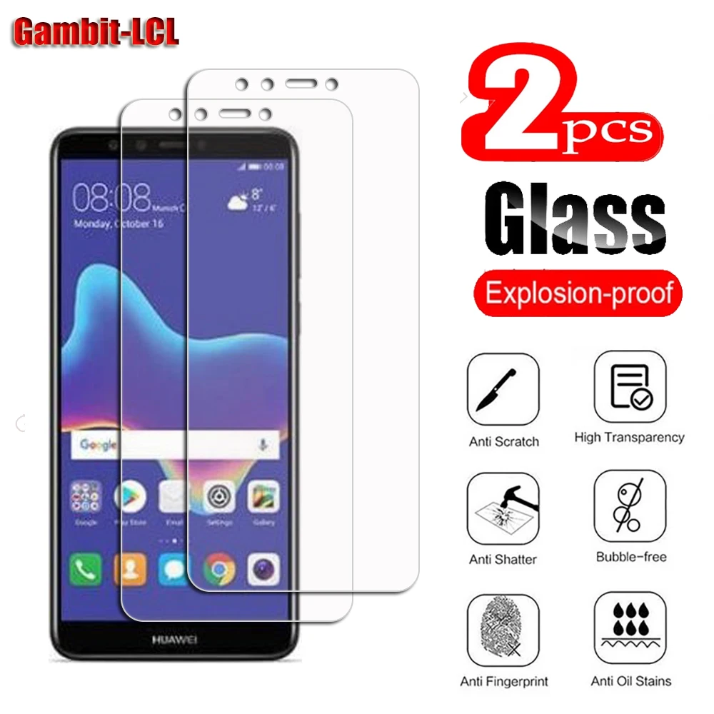 9H Original Protective Tempered Glass For Huawei Y9 2018 5.93