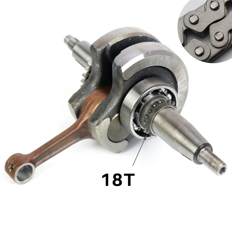 Motorcyle Motor Crankshaft For Yamaha YBR 125 YBR125K YBR125ED JYM125 Crankshaft