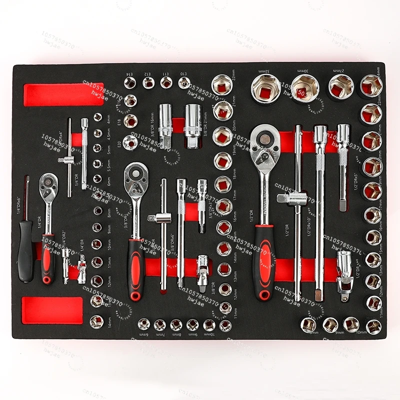 420 Pcs Professional CR-V Material Hand Tools Workshop Wrench Set Box for Auto Repair Mechanic Tools