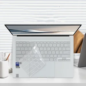 ASUS ZENBOOK 용 TPU 노트북 키보드 커버 14 AIR UX5406S 14 인치 2024 Zenbook 16 Air AMD UM5606WA 16 인치 클리어 커버 12 최고의 판매 Zenbook Asus Cover 14 -№9