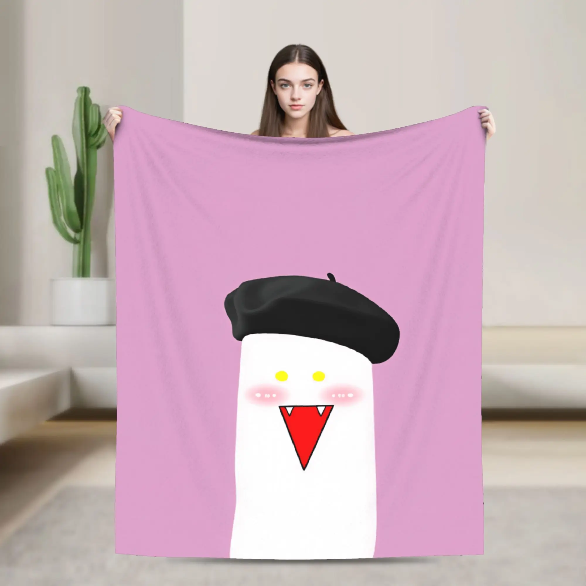 L-Lightsaber BL Manhwa Soft Cozy Blankets For Home Decor  Funny Throw Blanket Winter Plane Travel Flannel Bedspread
