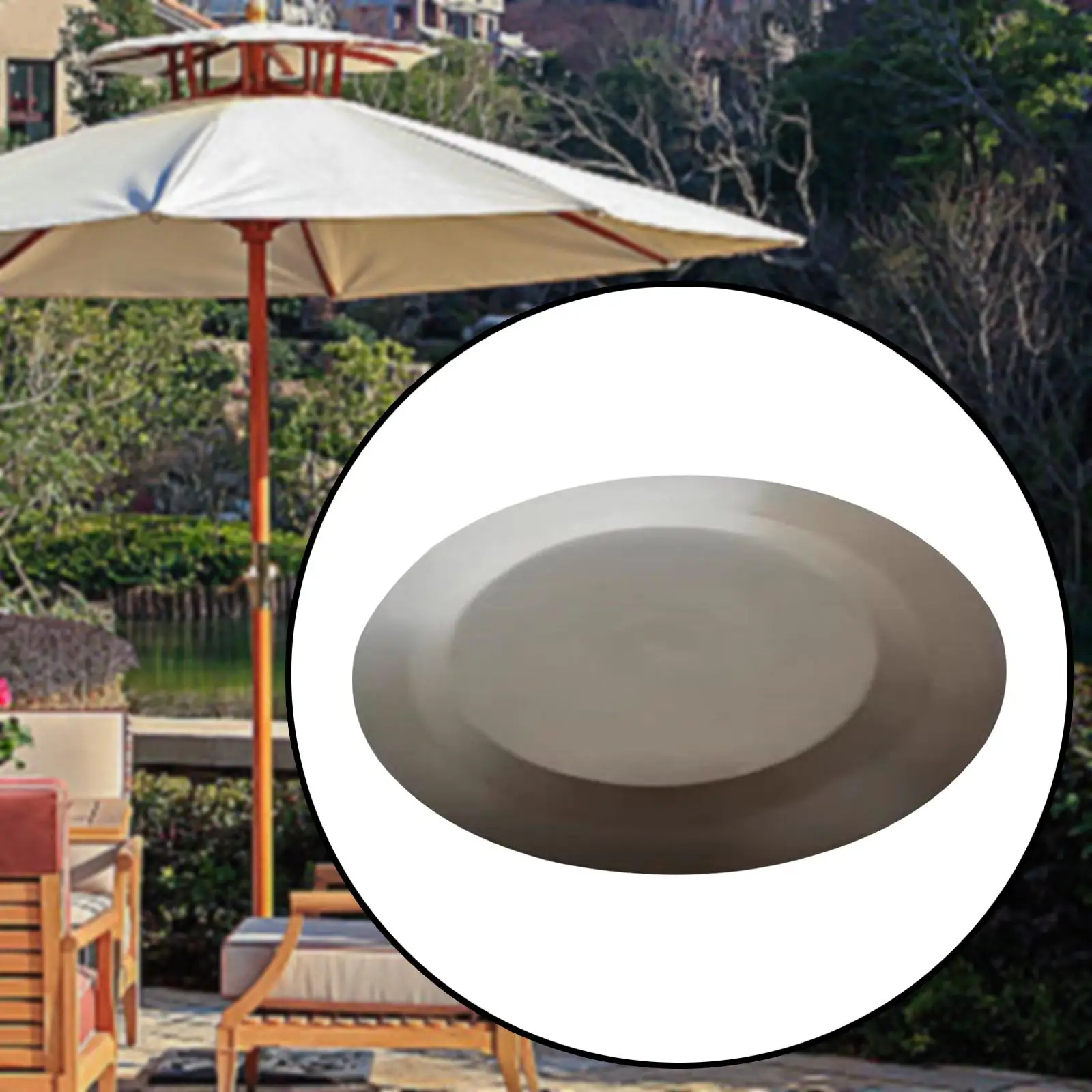 

Patio Umbrella Hat Cap Sturdy Waterproof Umbrella Spare Parts Simple to Use Outside Umbrella Parts Parasol Cap Accessories