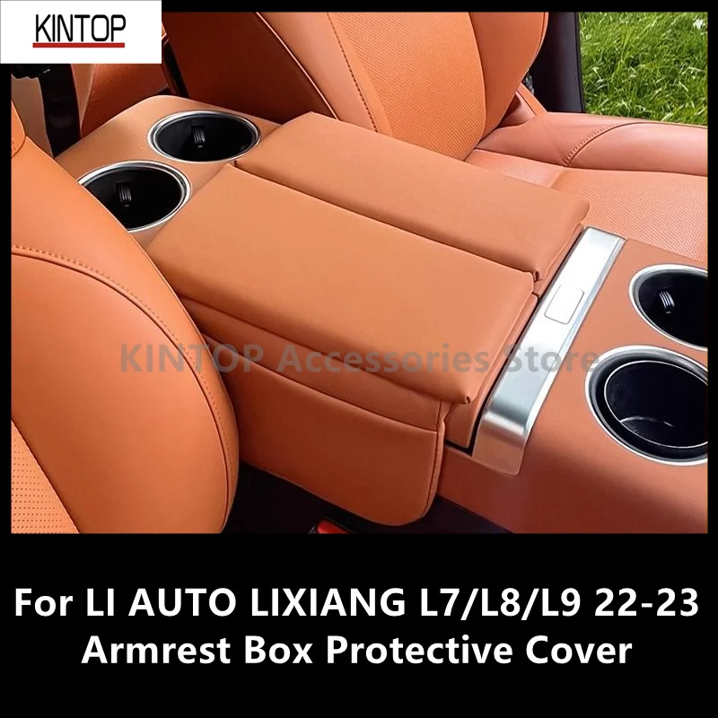 

For LI AUTO LIXIANG L7/L8/L9 22-23 Armrest Box Protective Cover,Central Control Storage Height Pad,Interior Modification