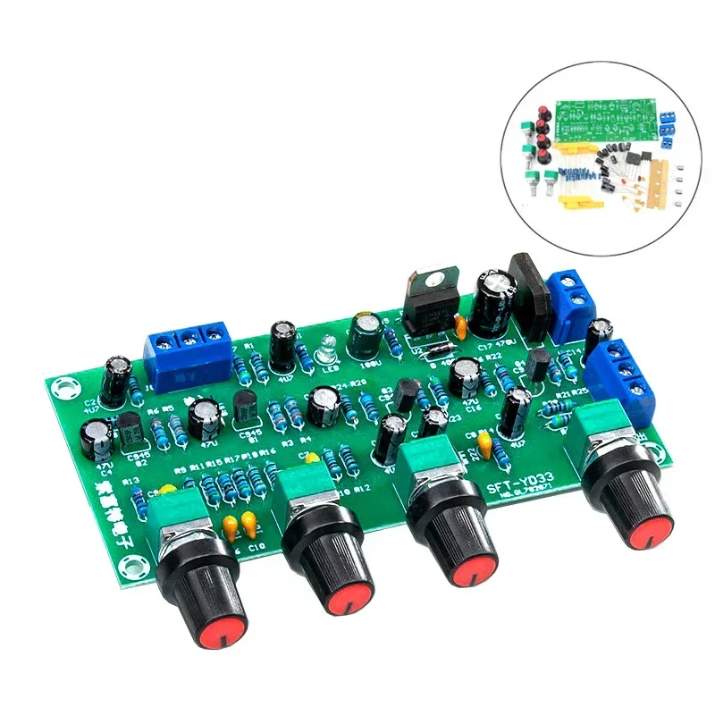 فائقة واسعة HiFi الديناميكية النقية الفئة أ قبل المرحلة مضخم صوت استيريو Preamp كامل منفصل الصمام الثلاثي مكبر صوت المجلس