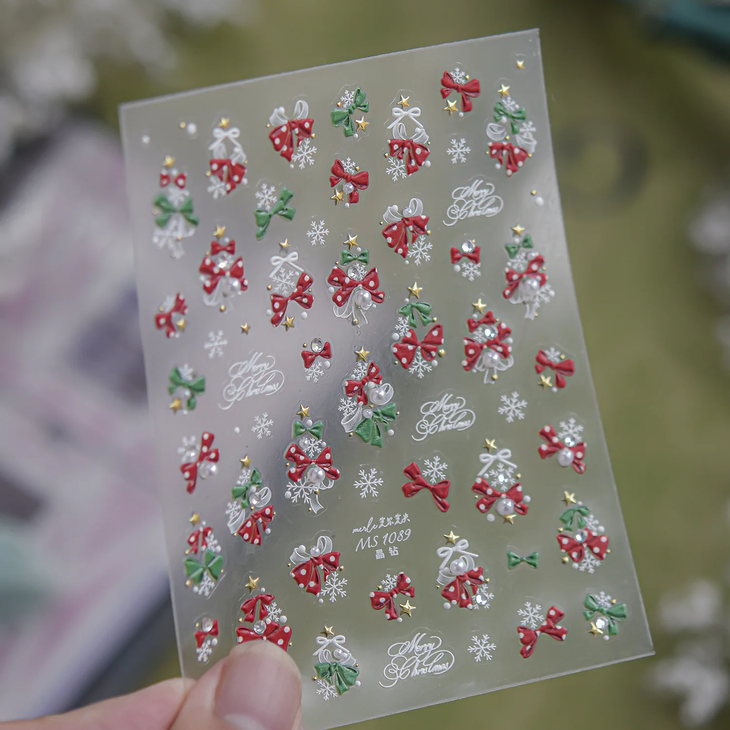 Merry Christmas 5D Nail Art St - Nail Art Xmas Tree review and price