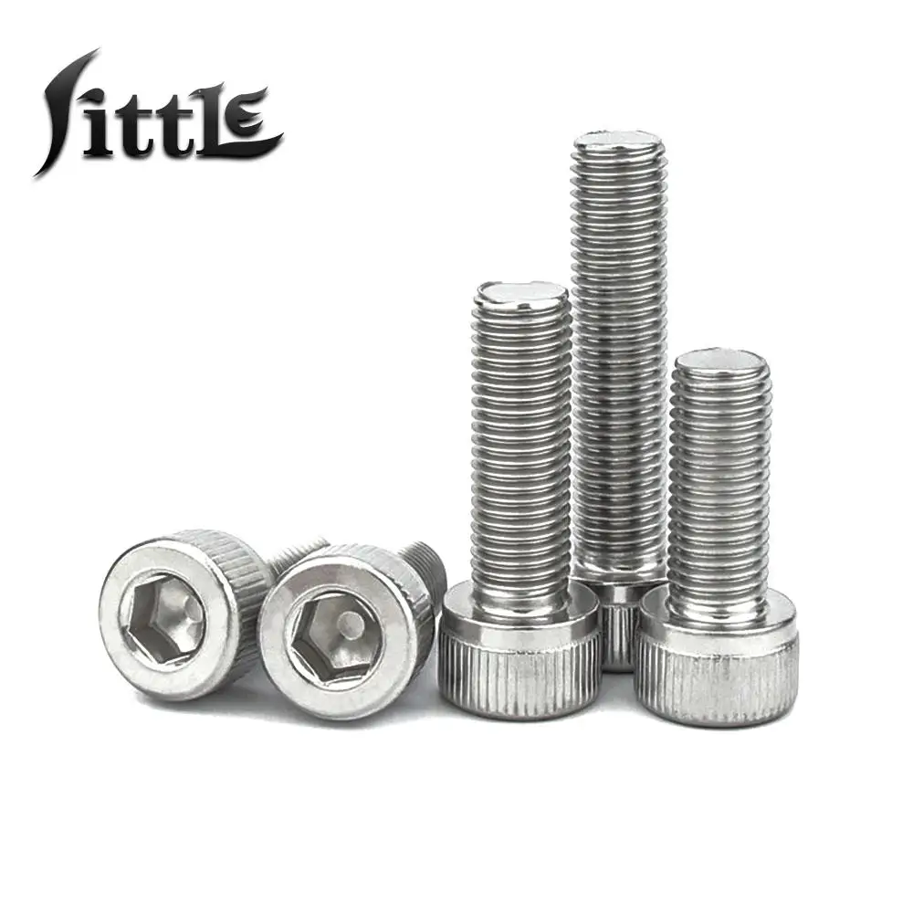 2/3/5/10/20Pcs Vis Titanium Hex Socket Head Cap Bolts M2 M2.5 M3 M4 M5 M6 316Stainless Steel Cup Head Bolts and Screws Bicicleta