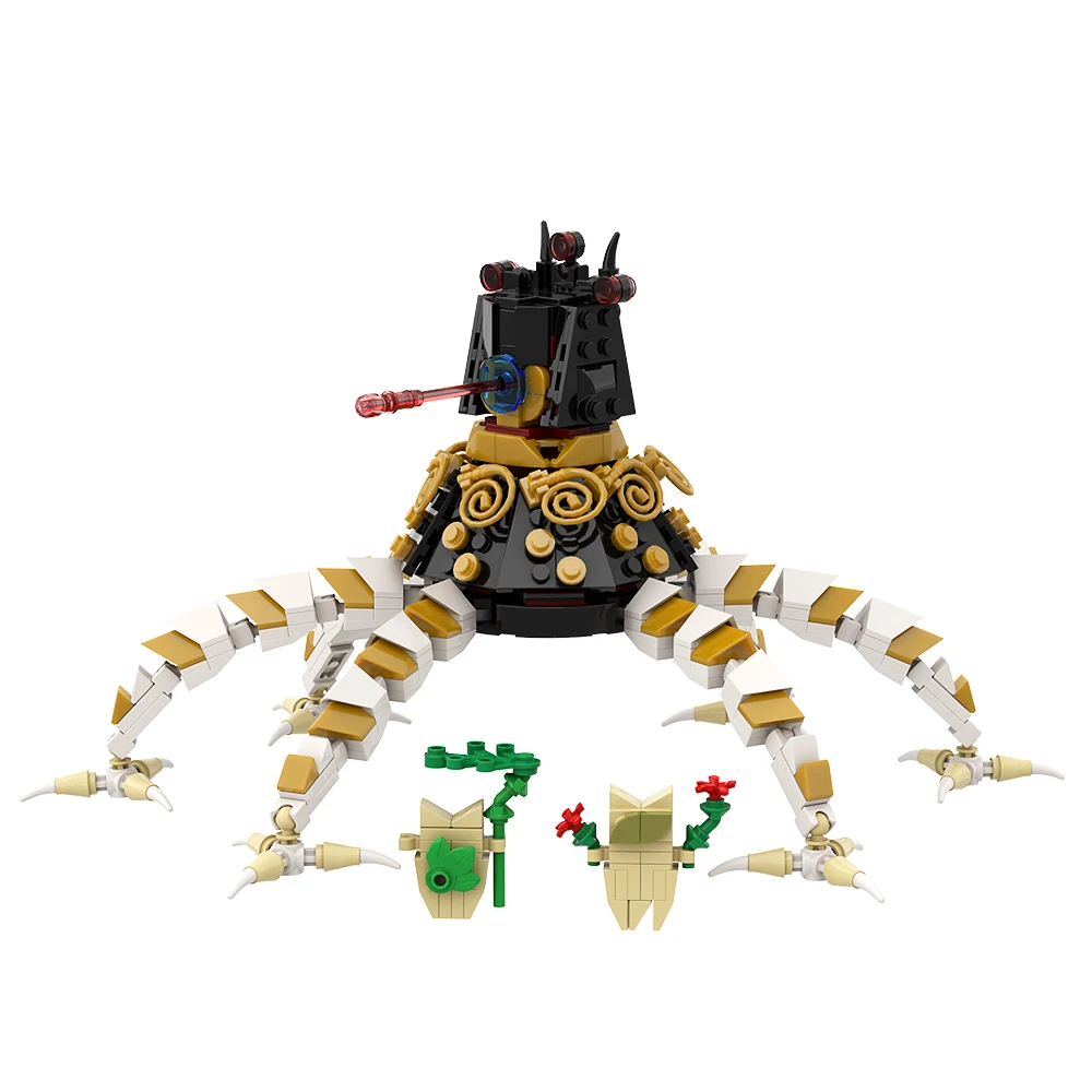 

Gobricks MOC Game Mech Guardian Robot Building Block Set Breath of the Wilderness Octopus Monster Idea Brick Toys For Kids Gift