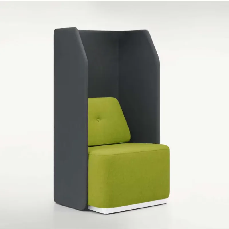 minimalist single-person sofa lounge area waiting area booth leisure business meeting private negotiation area sofa