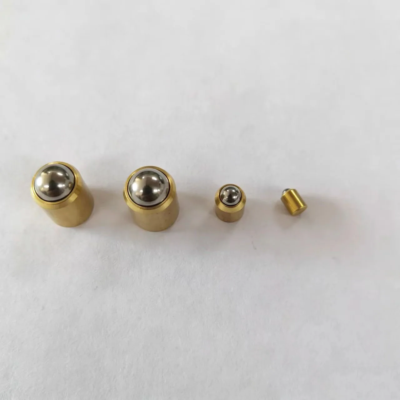 

M3 M4 M5 M6 M8 M10 M12 Copper Spring Plunger Smooth Ball Head Positioning Pin Industrial Locating Fastener