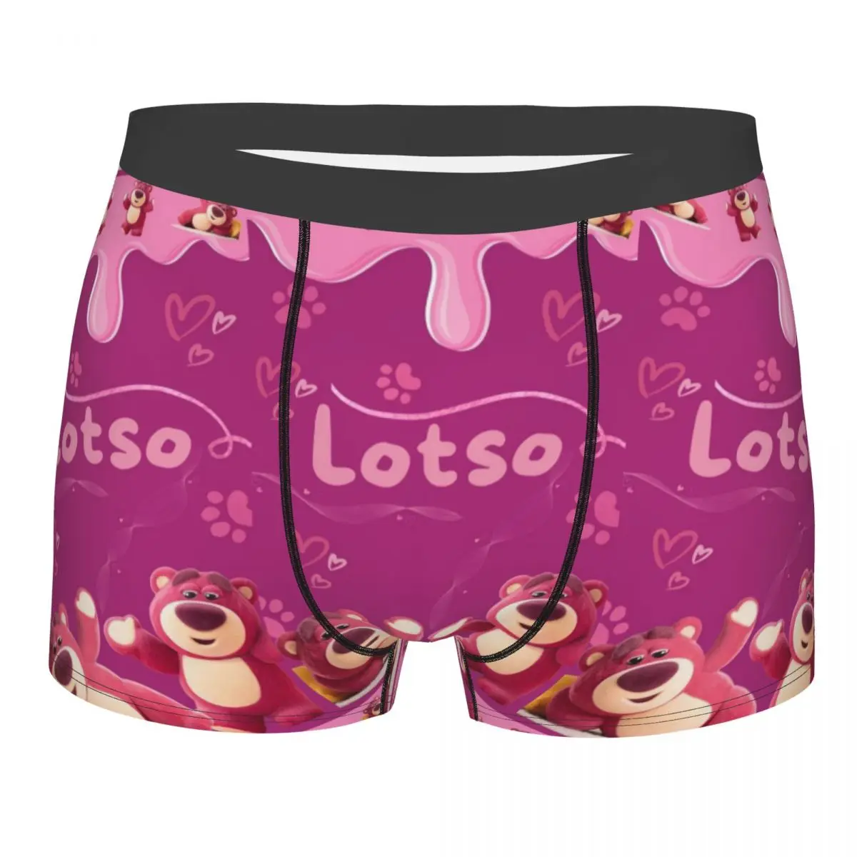 

Нижнее белье в стиле аниме на заказ, мужские трусы-боксеры с принтом, шорты, дышащие трусы