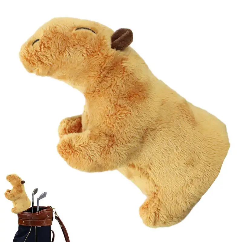 Capybara Golf Head Covers Funny Capybara Driver Headcover Driver Headcover For Extra Club Protection Golf Accessories For Men