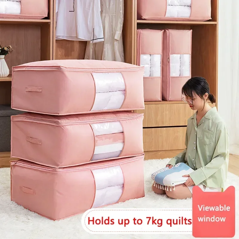 Bag Quilt Luggage Packing Organizing Loading Bag Clothes Clothing Moving Large Capacity Quilt Household Storage Organizing Bag