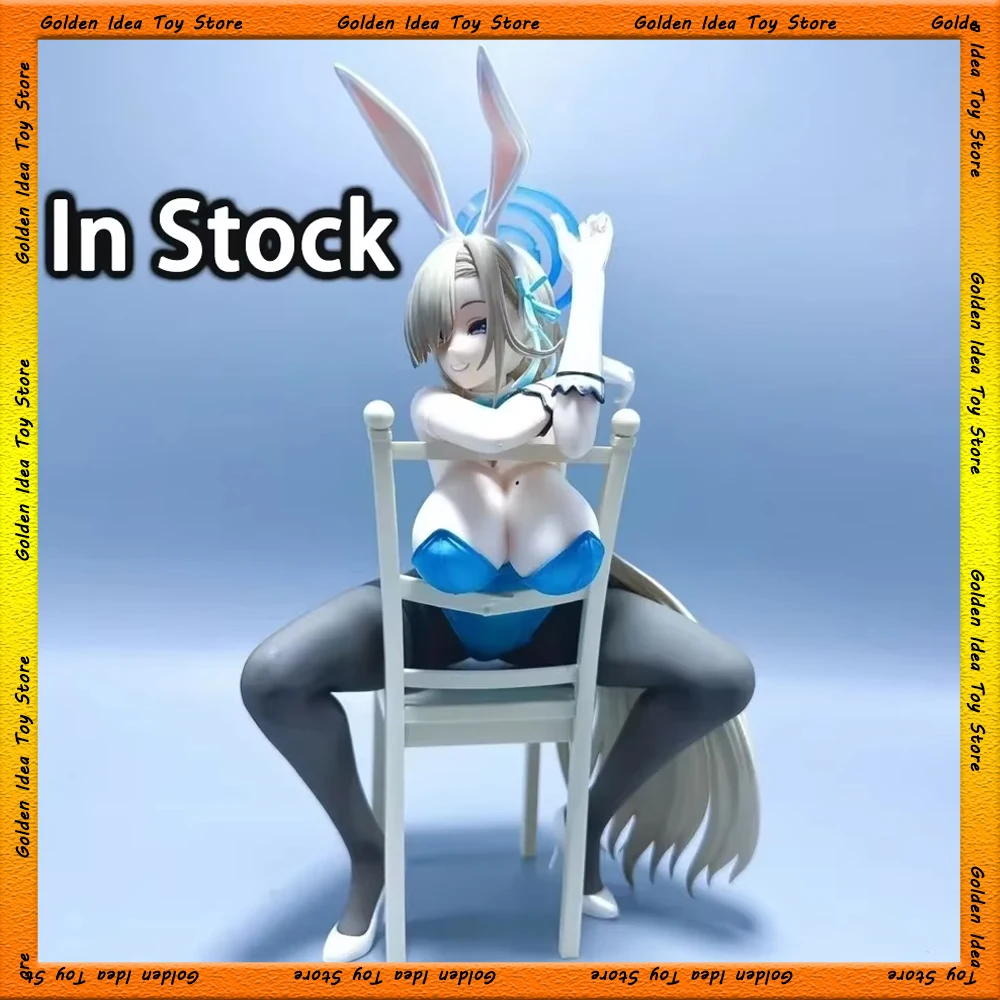 Blue Archive Anime Figures Ichinose Asuna Bunny Girl Action Figure Adult Collectible Model Kawaii Figurine Doll Christmas Gift