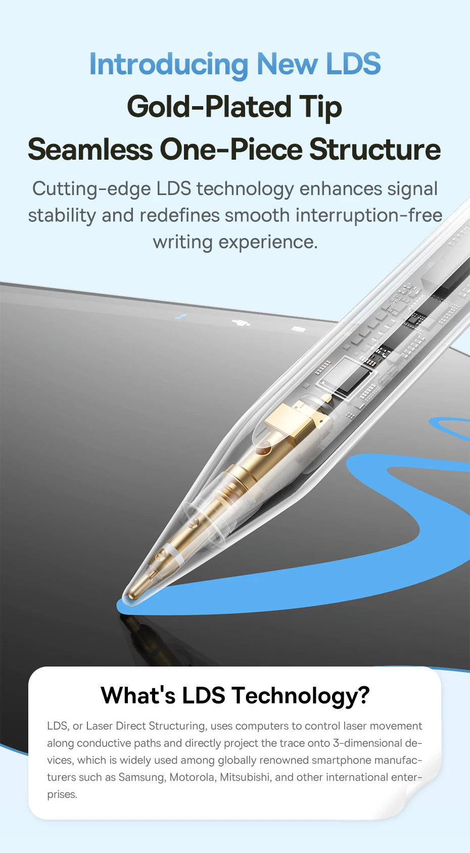 Baseus Stylus Stift Kabellose Aufladung für Apple Pencil Magnetische Anziehung für iPad Pro Air Mini Bluetooth 23h Akkulaufzeit Tablet-Stift – Detail 4
