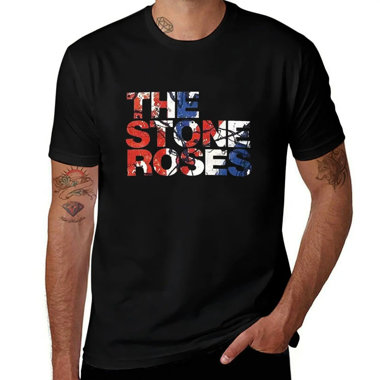 

The Stone Roses Waterfall T-Shirt T-shirts oversize for a boy mens graphic t-shirts pack