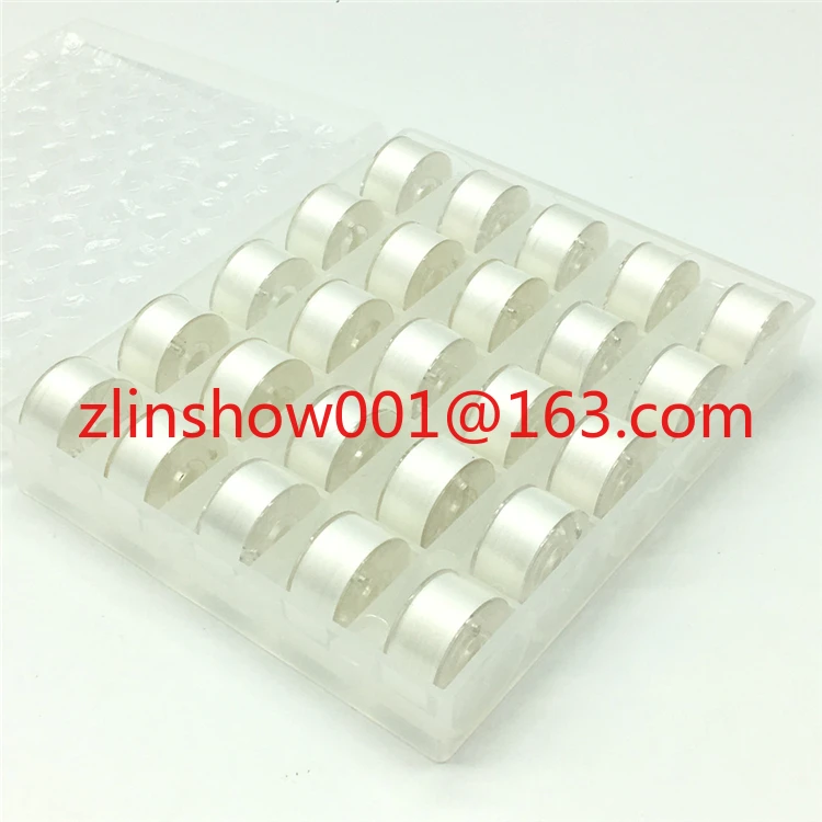 High-Tenacity Polyester Pre-Wound Spool Embroidery Bobbins High Strength Raw Pattern Sewing Threads