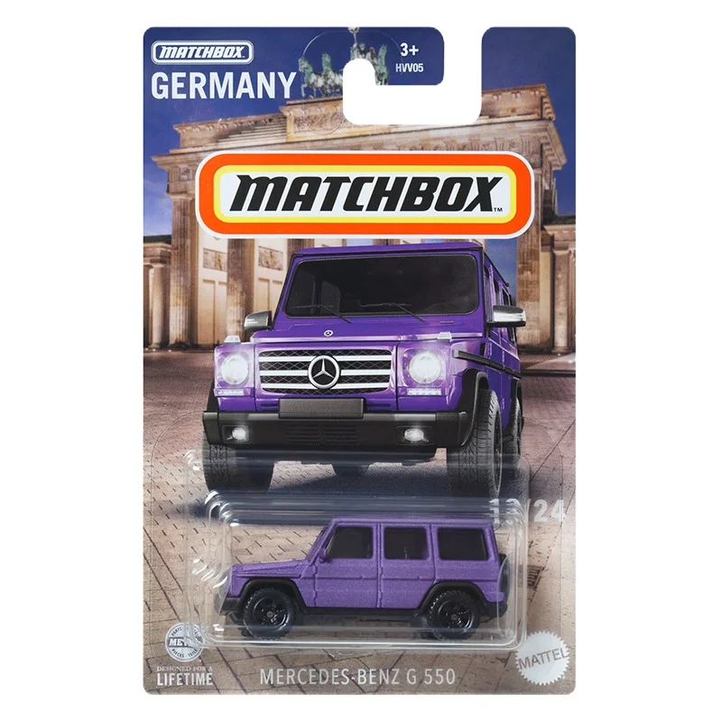 Matchbox 1/64 GOLF GTI MERCEDES-BENZ W 123 WAGON BMW M5 POLICE 911 GT3 G 500 Collect die-casting alloy car model ornaments