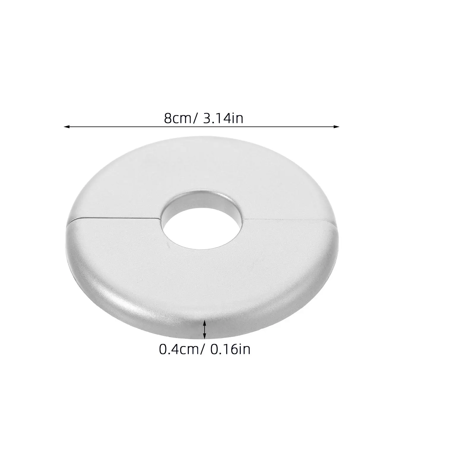 4 pcs Decorative Cover Furniture Covers Hole Screw Plastic Round Halloween Christmas New Year Decorative Wall Plate Cover Set
