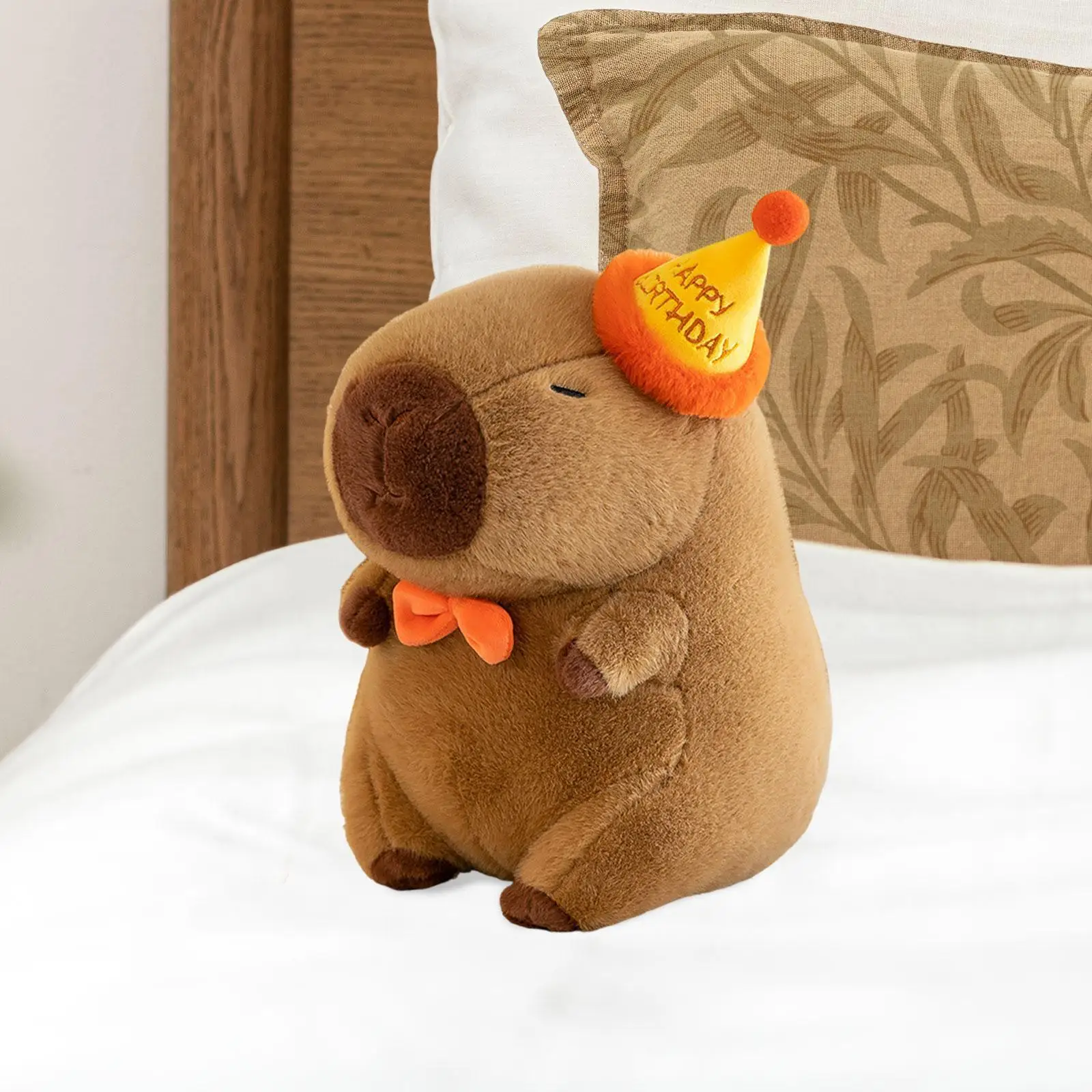 

Мягкая игрушка капибара, удобная плюшевая игрушка капибара для взрослых, детей, подростков