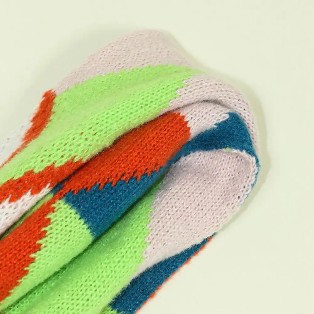 Syal Rajut Gaya Jepang Motif Hewan Imitasi Kasmir Syal Kartun Rubah Trendi Musim Gugur Musim Dingin Selendang Hangat