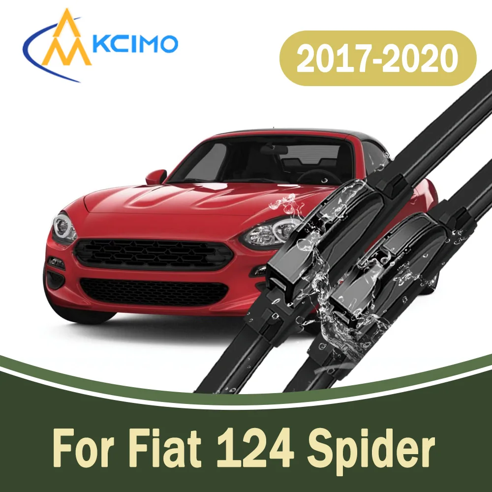 

Всепогодные щетки стеклоочистителя для Fiat 124 Spider 2017-2020, бесшумные, для замены лобового стекла, 2 шт.
