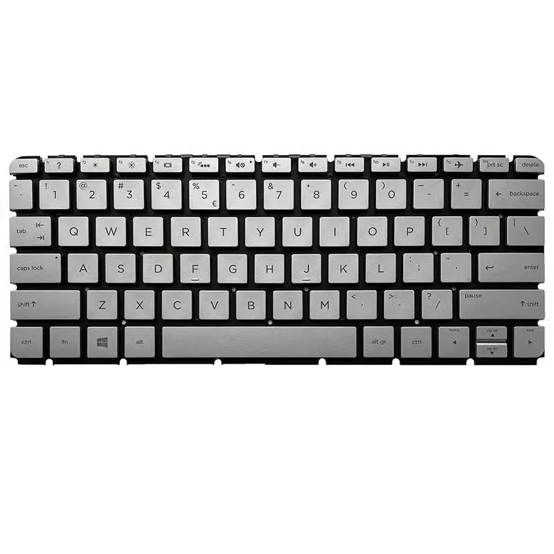 US Backlight Keyboard For HP ENVY 13-AB TPN-I127 13-AB026TU AB023 AB024 AB027 13-AB025 13-AB105TX 13-AB101 13-AB104 Silver/Gold