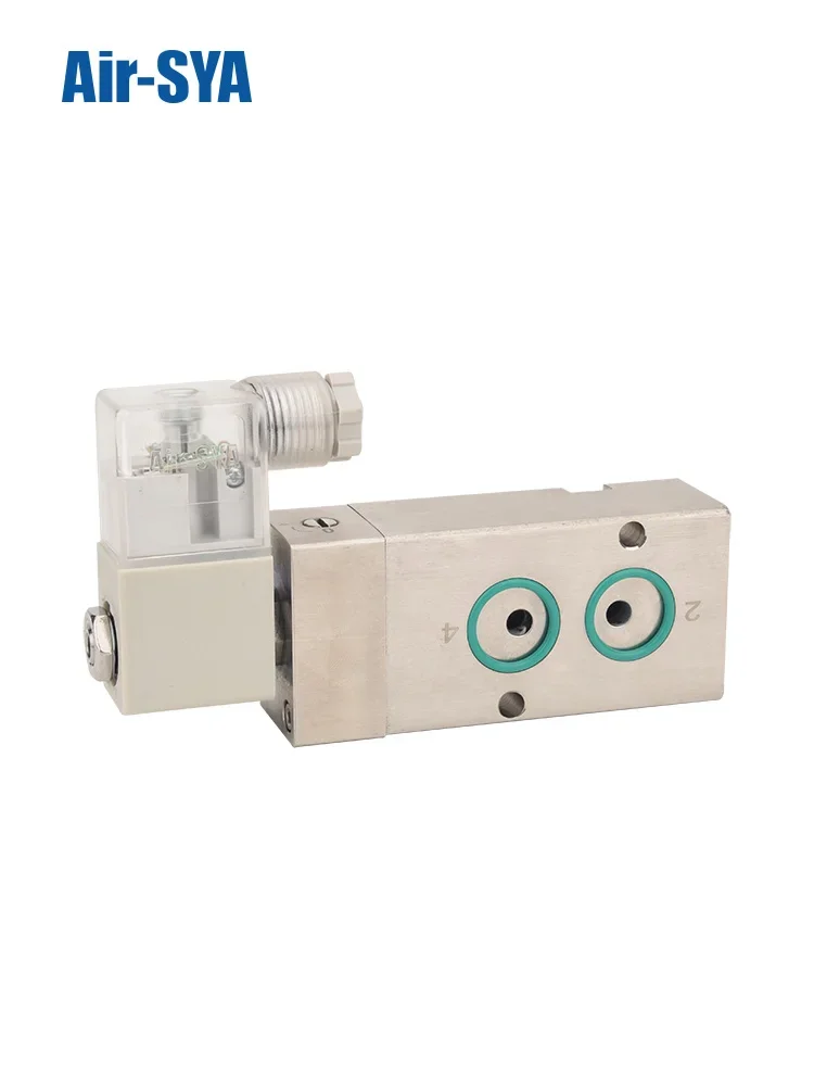 Air-SYA XV3310-08 2 Position 3 Way Stainless Steel Solenoid Valve Pilot Operated Solenoid Valve Board Connection Installation