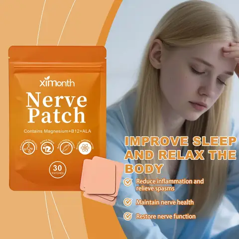 Insomnia Treatment Patch Relieve Stress Anxiety Soothing Neurasthenia Headache Body Relax Improve Sleep Quality Sleep Aid Patch