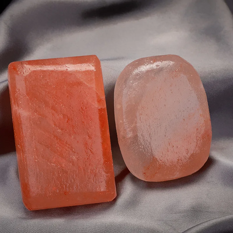 Rose Salt Soap Spa Restaurant Salt Soap Salt Steaming Room Salt Soap Crystal Massage Soap Bath Face Washing Salt Soap