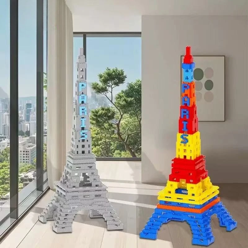 

78cm High Paris Tower Building Assembly Block Toy Small Particle Brick Children's Adult Birthday Gift Collection