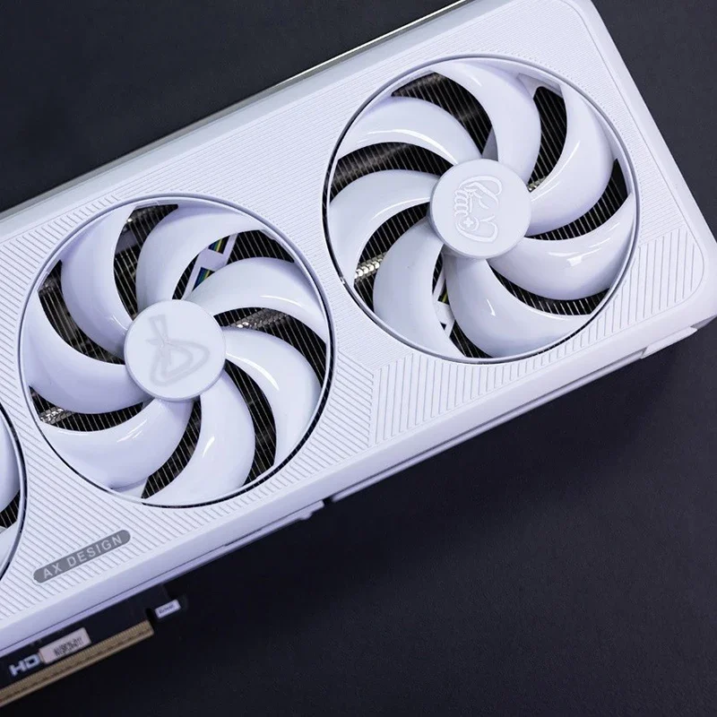 RTX5090 D all-white e-sports gaming desktop computer 24G high-end new graphics card