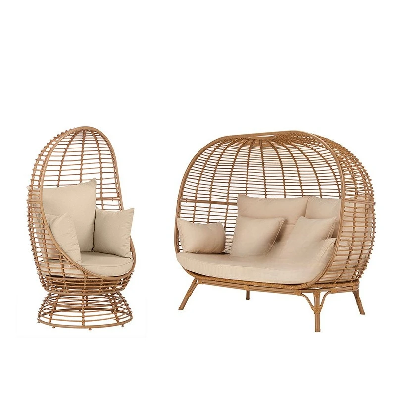 

Outdoor Bird's Nest Beach Lounging Pool Leisure Loungers Nordic Courtyard