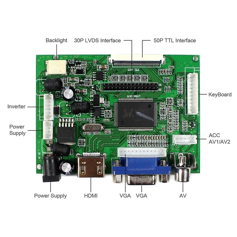 الأصلي 10.1 "B101UAN02.1 IPS 1920x1200 شاشة الكريستال السائل مع VGA + HDMI وحدة تحكم بشاشة إل سي دي لوحة للقيادة B101UAN02 الشاشة