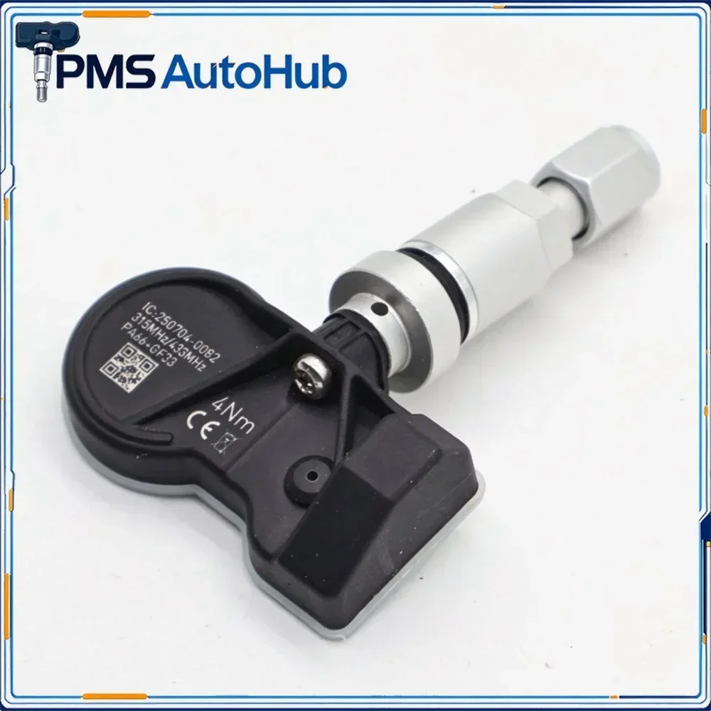4PCS Universal TPMS Tire Pressure Monitoring Sensor No Programming For Toyota Lexus 315MHz Multi Protocol
