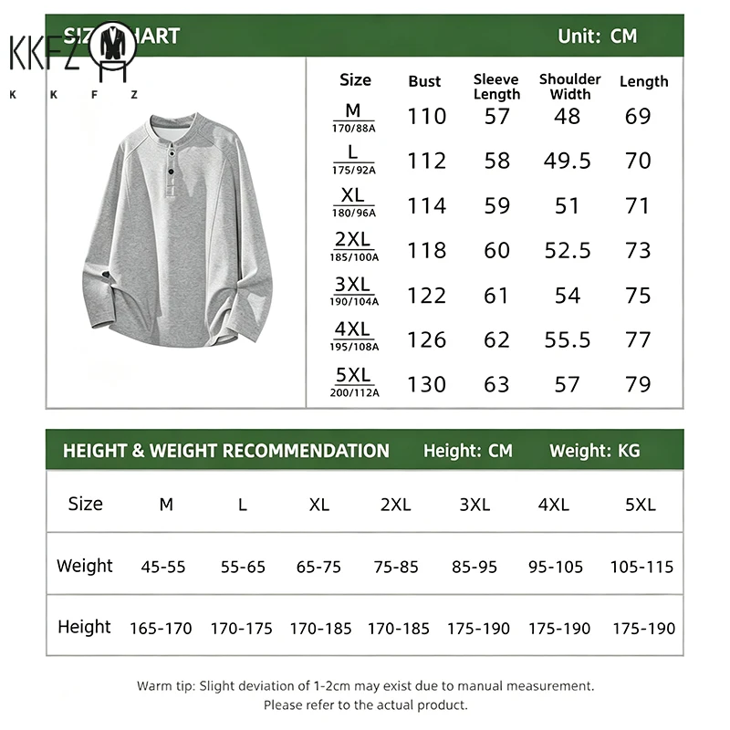 Male Raglan Sleeve Henley Pullover Stand Collar Two Button Long Sleeve Breathable Fabric Casual Travel Garment - view 6