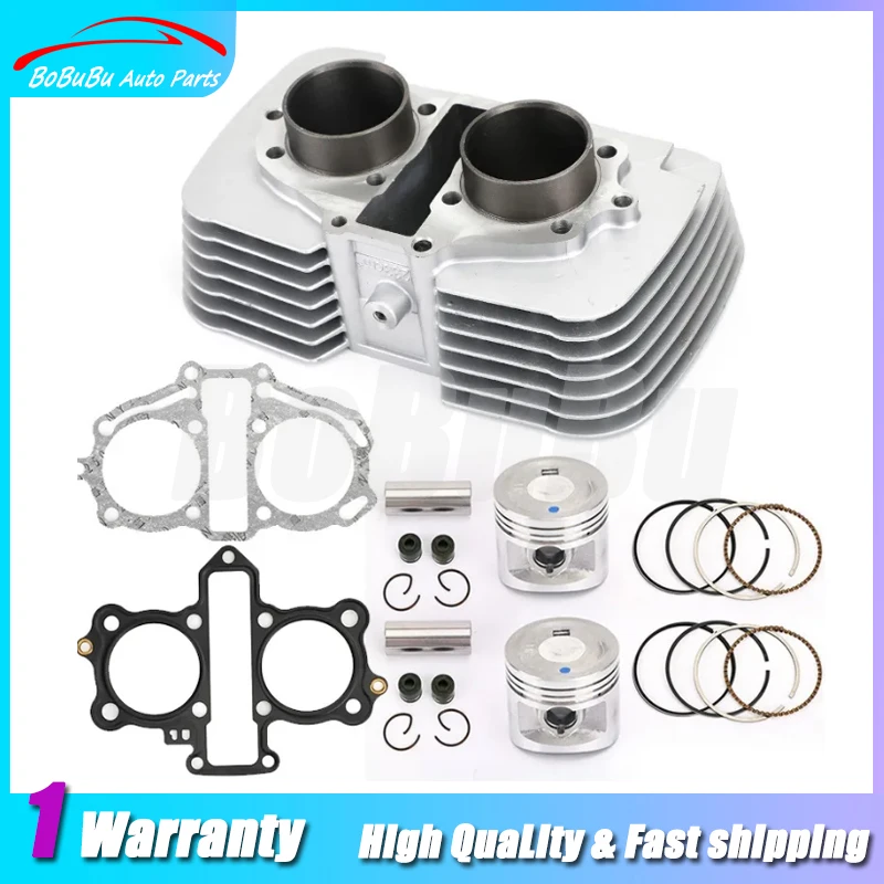 

Cylinder Piston Head Gasket Kit For Honda Ca250 Cb250 Cmx2 12100-KBG-671 12251-KBG-671 12191-KBG-770 12191-KBG-771 13101-KR3-013