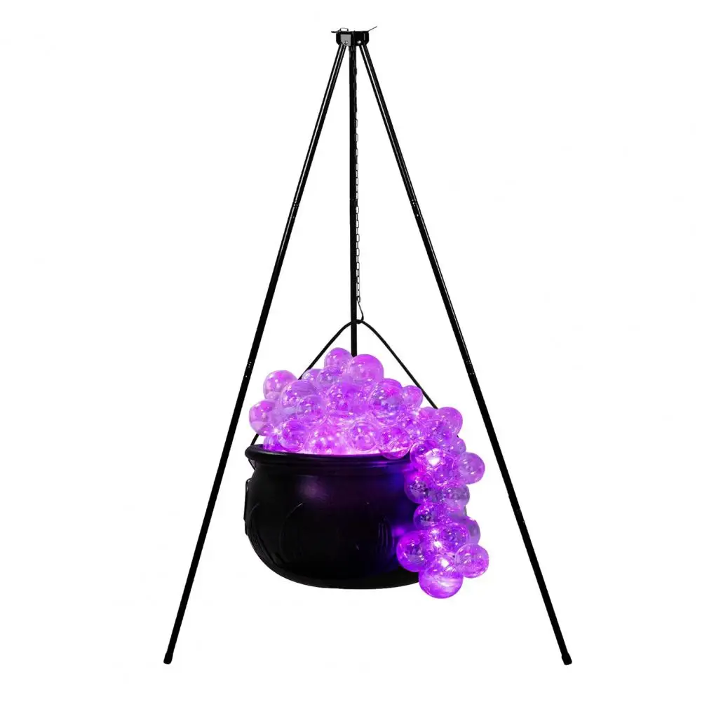 

Colorful Witch Jar Lamp Led Witch Cauldron Decoration with Mist Maker Color Changing Lights for Halloween Party Candy Bowl