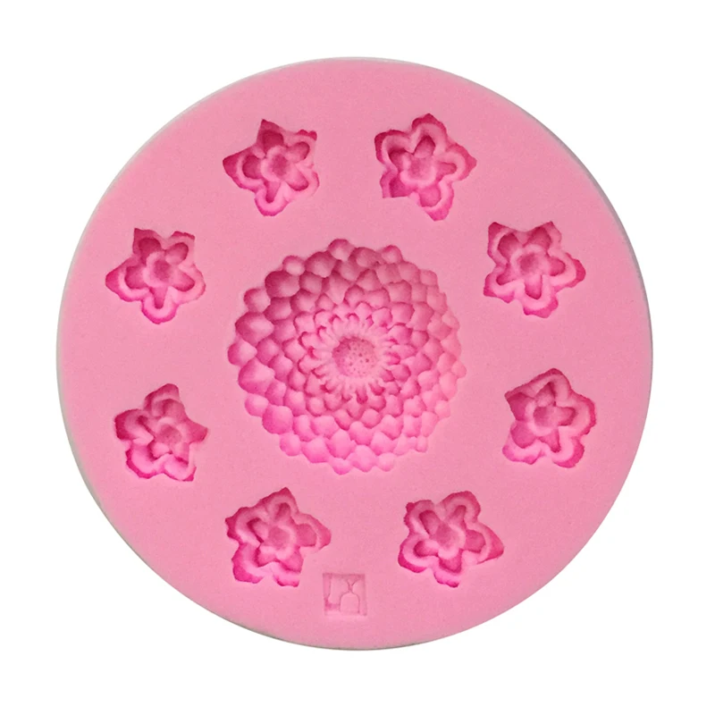 Flower Cactus Cooking Tools Fondant Silicone Mold For Baking Chocolate  Cake Decorating Sugar Candy Kitchen Accessories