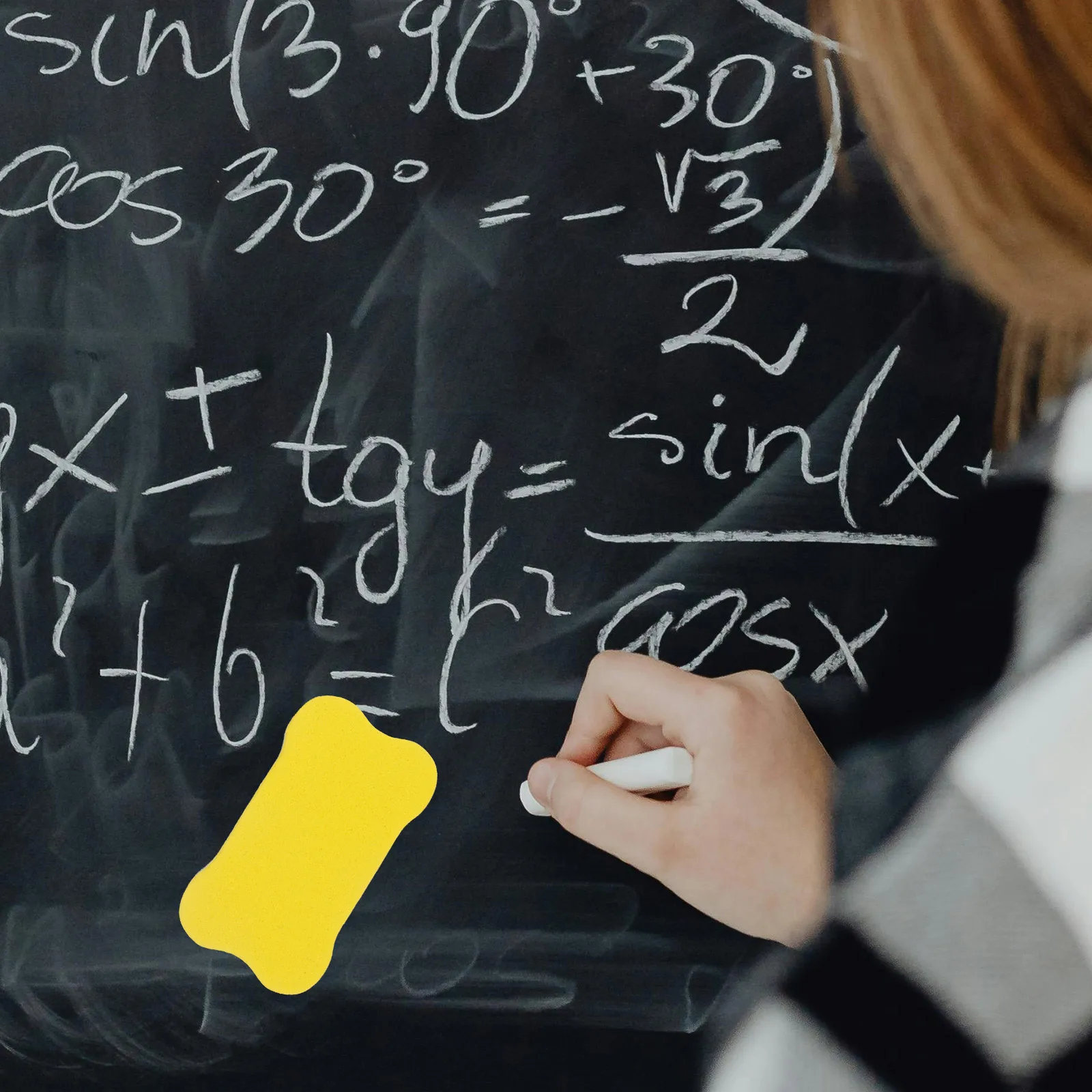 

24 Pcs Blackboard Erasers White Board Marker Dry Erase Pocket Size Soft Magnetic Bulk EVA Material Classroom Accessories